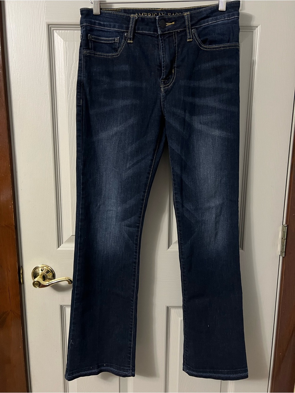 American Eagle Outfitters Dark Indigo Boot Cut Jeans